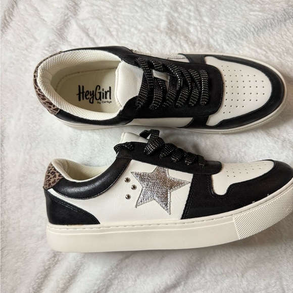 Corkys Constellation Sneaker, Black Leopard - Picture 8 of 9